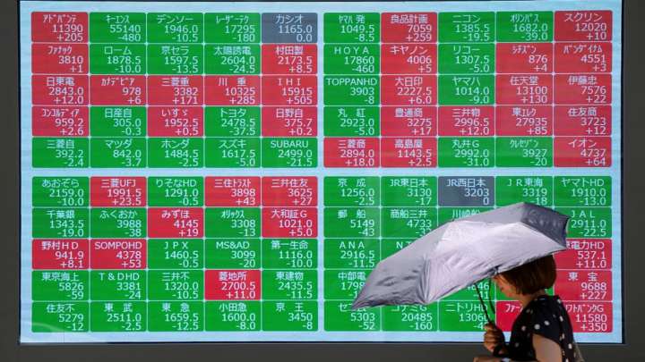 Asia-Pacific markets close mostly lower as two key Wall Street benchmarks fall