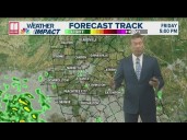 Weather Impact Forecast 9 p.m.