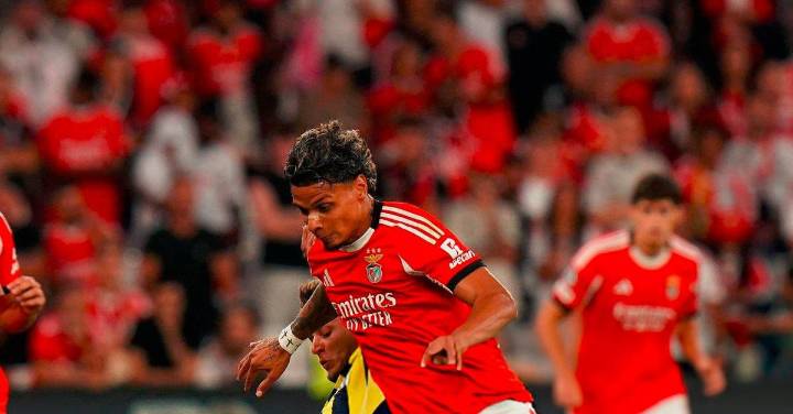Cara y cruz de los colombianos en la Champions: Richard Ríos continúa, Jhon Durán lesionado y eliminado
