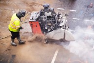 Another kind of road warrior: Trump pitches asphalt for DC streets