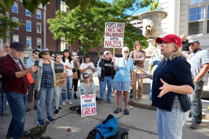 Protesters demand answers after Portland council moves ahead with grant mandating ICE cooperation