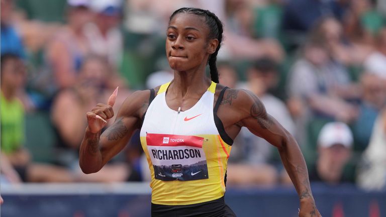 World champion sprinter Sha'Carri Richardson arrested for allegedly assaulting boyfriend at Washington airport