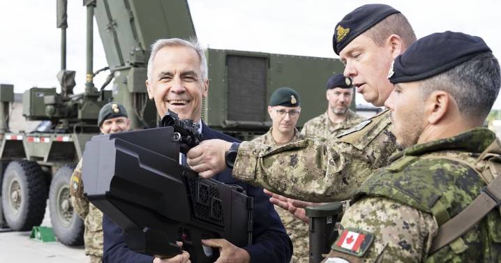 Carney news: PM tours Latvia military base on Europe trip