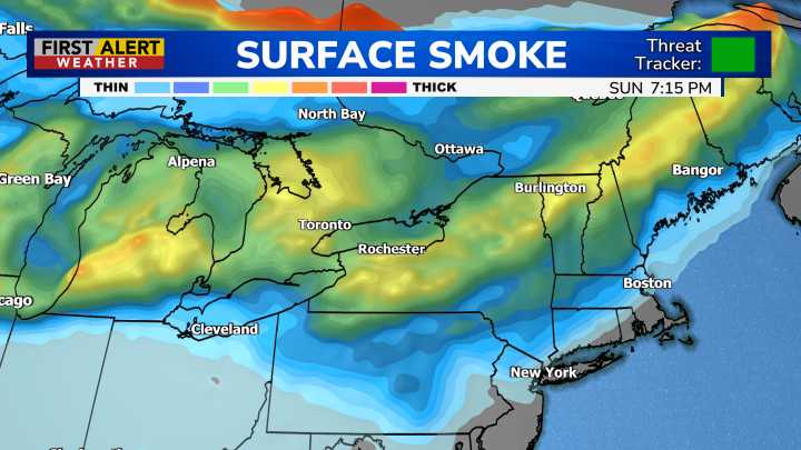 First Alert Weather: Air quality will be an issue for some today