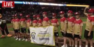 Las Vegas Aviators recognize Summerlin South Little League National Champions during game