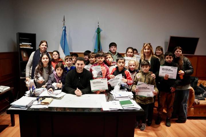 Alumnos del San Miguel Arcángel participaron del programa “Intendente por un día”