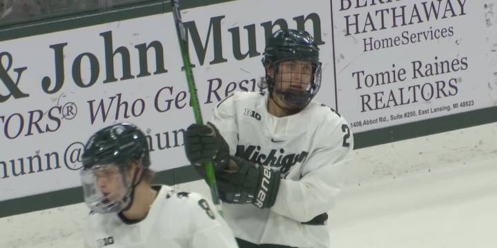Former Michigan State hockey captain Red Savage signs with AHL Rochester Americans