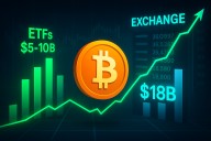 Are ETFs Taking Over Bitcoin Trading Volume? Data Says No