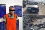 Lo sorprenden con un auto robado e intenta huir