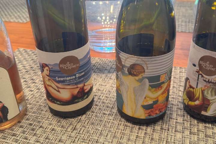 Column: B.C. winery names wine with cheeky religious motifs