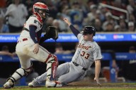 Keith scores on sacrifice fly in 11th, Tigers rally to top Twins 4