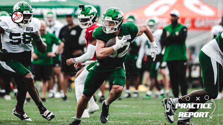 Jets Practice Report | Defense Makes Plays During Red-Zone Heavy Practice