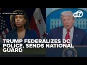 FULL NEWSCAST: Trump takes over DC's police force; how will this impact it's residents