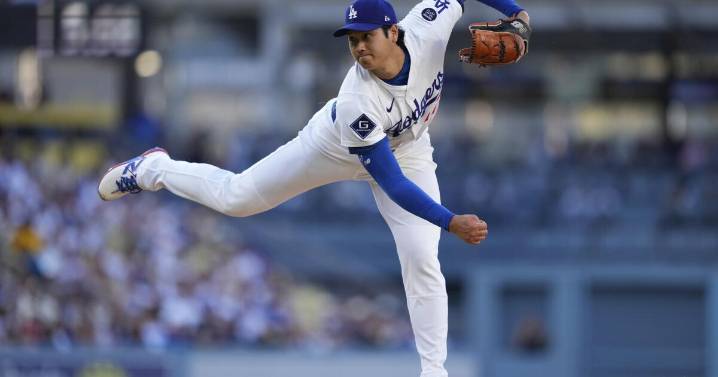 Shohei Ohtani pitches like an ace as Dodgers sweep the Reds