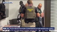 Plea negotiation conference for Marcos Lopez