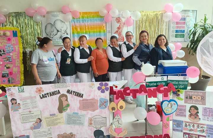 Brinda IMSS Hidalgo plática informativa sobre la importancia de lactancia materna