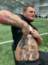 UCF's Carter Miller embraces Knights' legacy on his chest