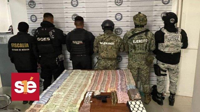 Cateo en Ecatepec deja cuatro detenidos y aseguramiento de narcóticos