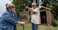 New Kansas City monument tells how sisters defended tribal burial ground