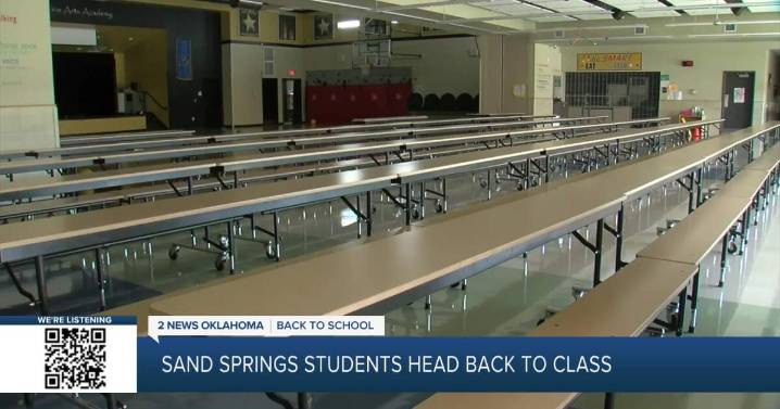 BACK TO SCHOOL: Tulsa, Sand Springs and Claremore return to class