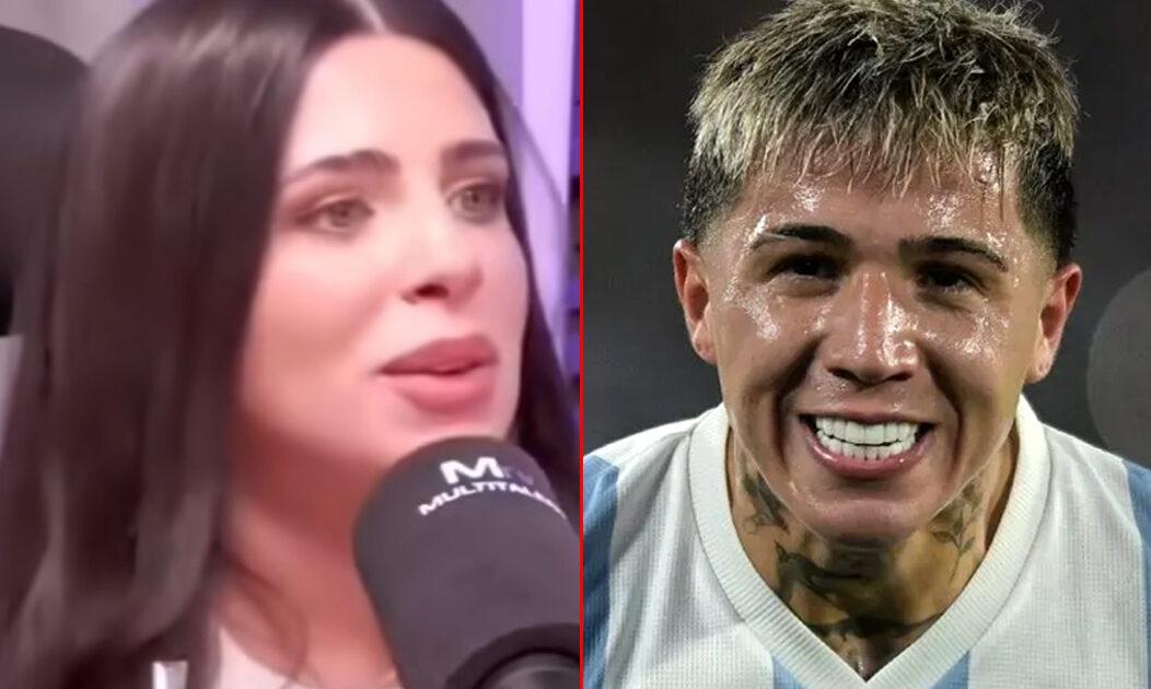 Valentina Cervantes reveló el problema que enfrentan con Enzo Fernández a 6 meses de reconciliarse