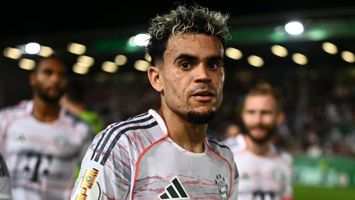 Prensa alemana no perdona a Luis Díaz: flojo partido con Bayern Múnich en Copa lo condena