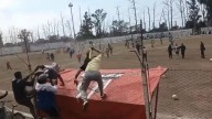 Terribles incidentes: un partido terminó en batalla campal en Jujuy