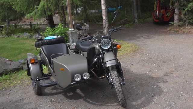 Alaskan man receives motorcycle from Russian president