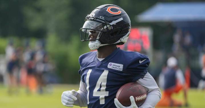 Bears training camp update: How Olamide Zaccheaus can help Caleb Williams succeed
