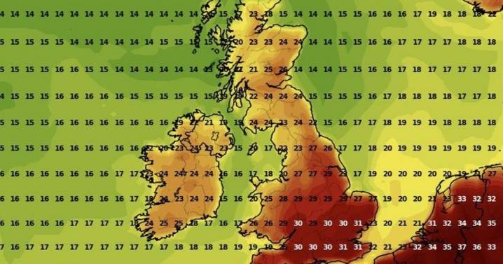 UK heatwave: Exact date Britain's 34C burning blast will end