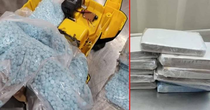 CBP incauta fentanilo y metanfetamina en un solo día en garitas de Nogales