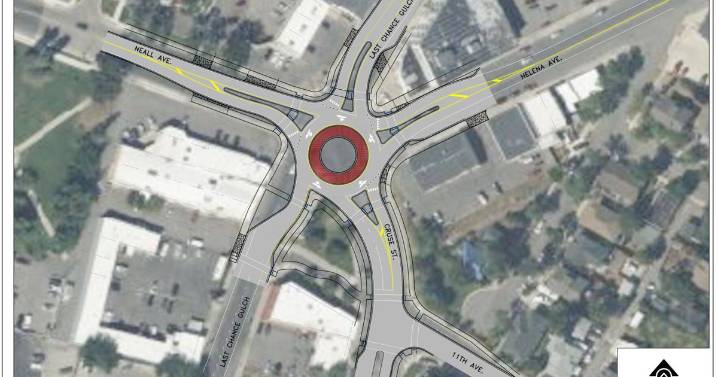 Helena City Commission talks $1M-$2M mini-malfunction junction roundabout