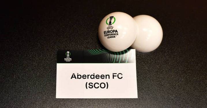 Aberdeen's Europa Conference League opponents confirmed as Dons handed Prague and Athens trips