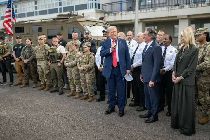 Guardia Nacional refuerza seguridad en Washington D.C. ante repunte del crimen