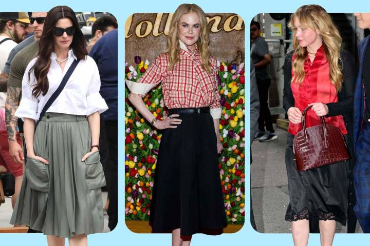 A Midi Skirt Is a Celeb-Worn Fall Fashion Staple