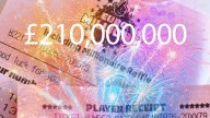 Lucky person claims £210,000,000 EuroMillions jackpot
