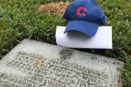 My father, the lifelong Cubs fan