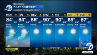 Los Angeles weather: Temps will start to warm up Monday as heat returns to Southern California