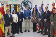 Se reúne Secretario de Seguridad Pública con personal del INL en Colombia