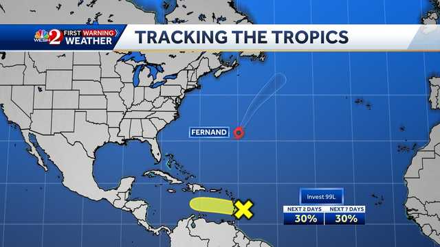 Tropical Storm Fernand forms in Atlantic, NHC says