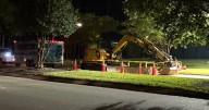Sewer main break closes part of Tryon Road in Raleigh :: WRAL.com
