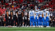 Raheem Morris says suspending game 'was the right thing' after Morice Norris injury