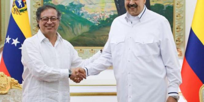 Nicolás Maduro le propuso a Gustavo Petro crear una fuerza militar conjunta en la frontera entre Colombia y Venezuela