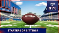 New York Giants: Starters or Sitters?