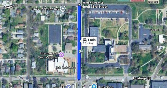 UPDATE: Gas leak reported near UNL's East Campus, 33rd Street closed