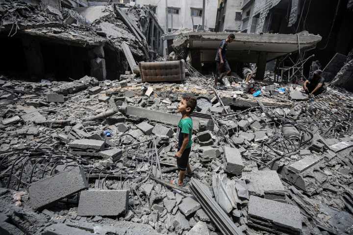 Trump apuesta a que la guerra de Gaza terminará "en dos o tres semanas"