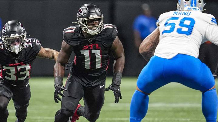 Falcons’ Jalon Walker not dressed for preseason game vs. Titans