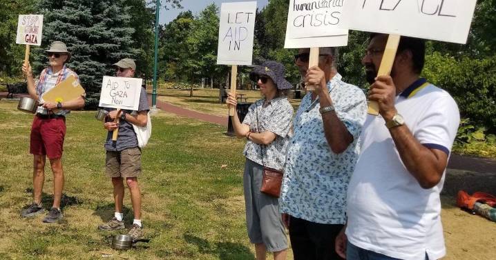 Kawartha Lakes group gets noisy over inhumanities in Gaza