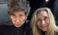 Milei, junto a Karina en Rosario: evitó hablar de las presuntas coimas y le apuntó a "sodomitas del capital, orcos y kukas"