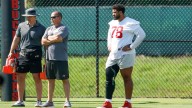 Inconclusive tests led to Tristan Wirfs having knee surgery later than hoped